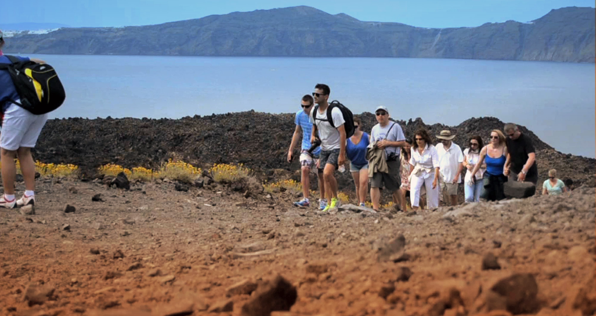 A Free day, a boat and a Volcano