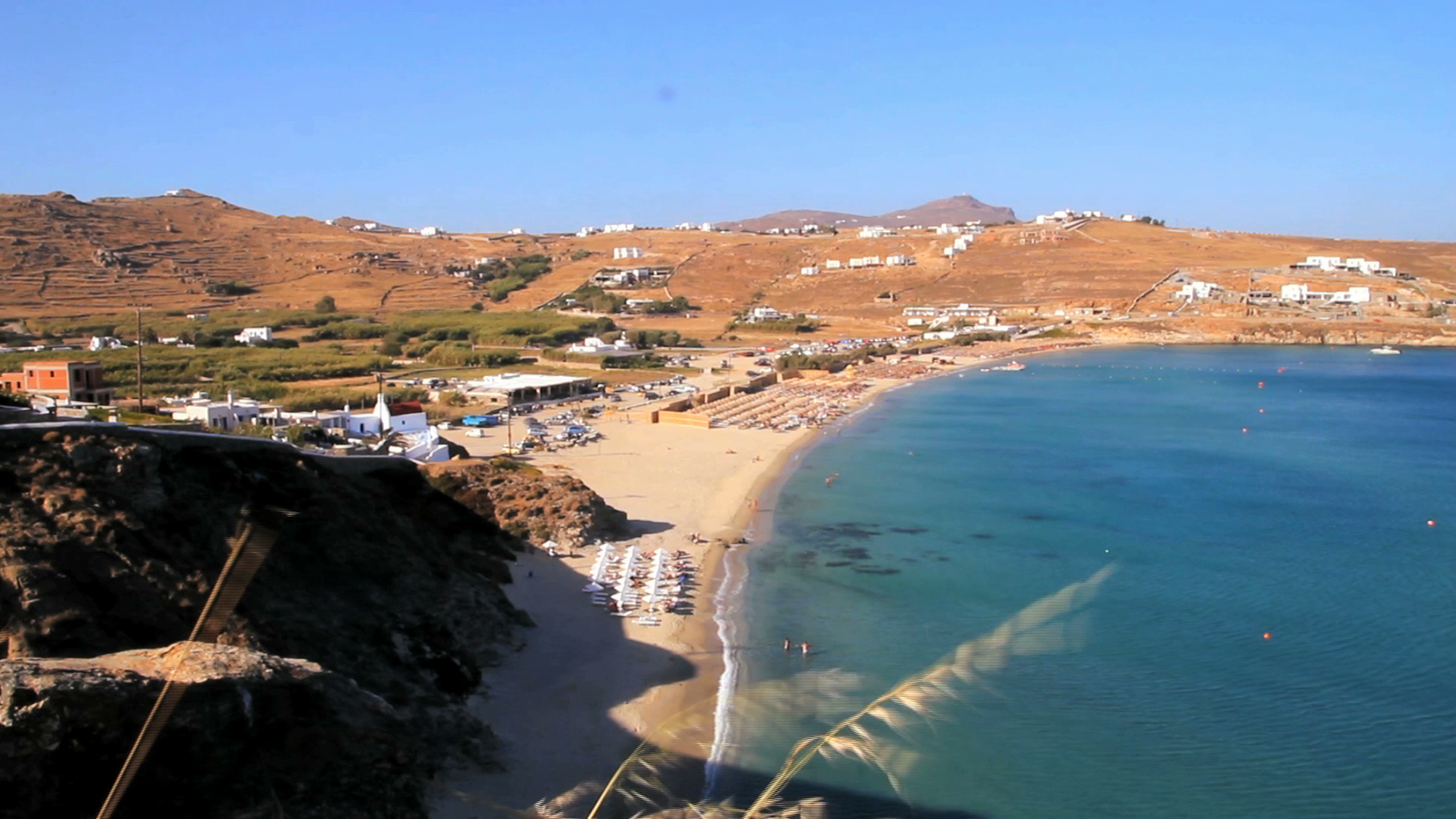 Kalo Livadi Beach  mygreece tv Mykonos