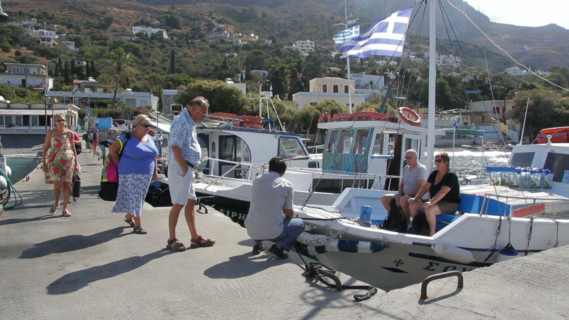 Getting to Telendos Island