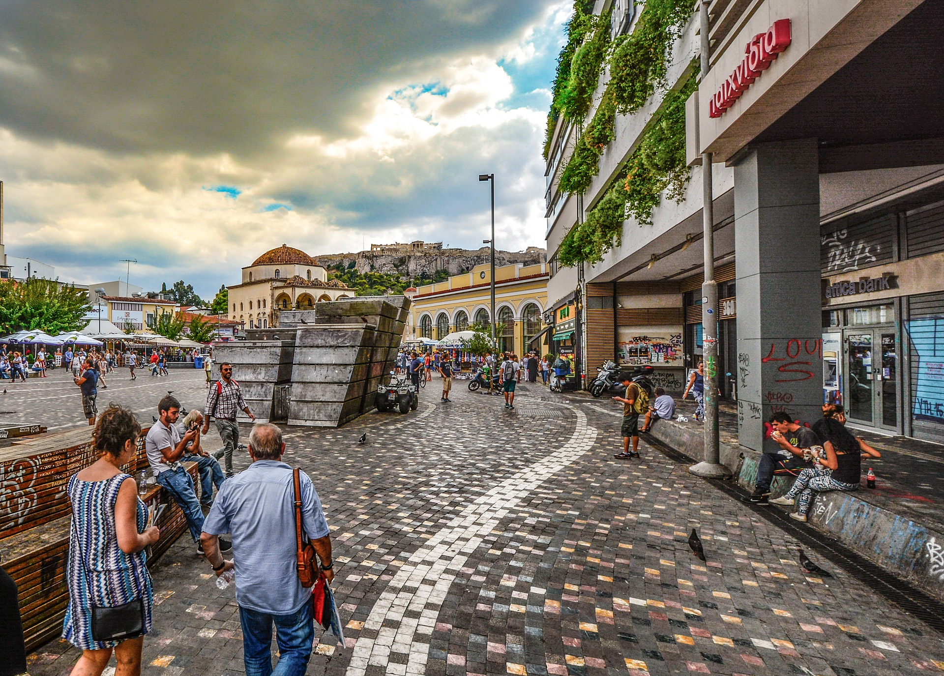 Walking in Monastiraki