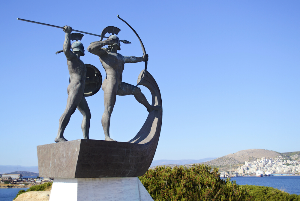 salamina island ancient fighters